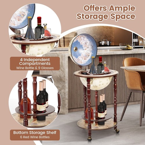Stand italian rack liquor - rack,