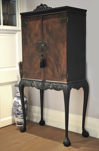 Queen ann cocktail cabinet - cocktail,
