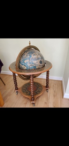 Vintage globe drinks - vintage,