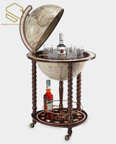 Bar globe drinks cabinet - bar,